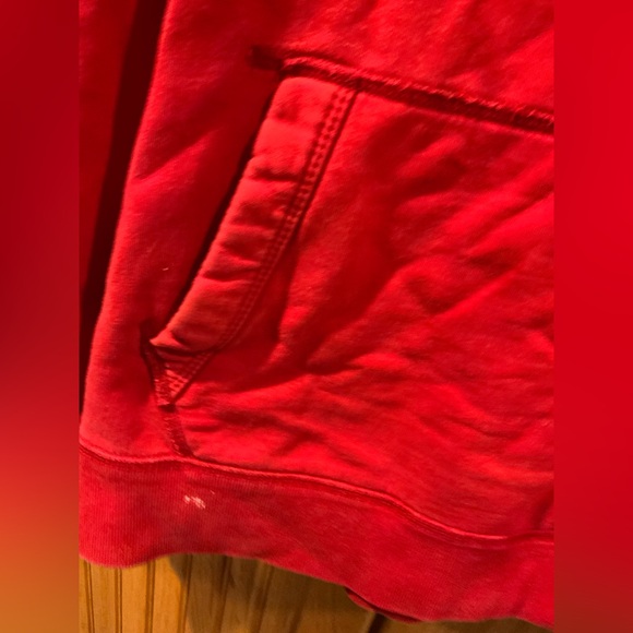 American Eagle Outfitters Bold Red Hoodie Y2K - Picture 4 of 4